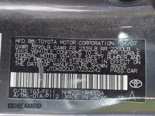2007 Toyota Prius with VIN JTDKB20U673232242, listed as a IAAI auction lot 41708478 with 268,237 mi miles and . Bid and sale history available at DreamBid. Image 9.