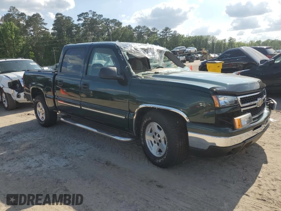 2006 Chevrolet Silverado 1500 LT1 with VIN 2GCEC13T061116305, listed as a Copart auction lot 54429885 with Not Provided miles and Salvage Title. Bid and sale history available at carsss.com. Image 4.