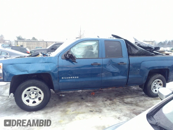 2017 Chevrolet Silverado 1500 Work Truck with VIN 1GCVKNEH7HZ265081, listed as a IAAI auction lot 41655075 with 144,207 mi miles. Bid and sale history available at carsss.com. Image 14.