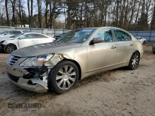 2011 Hyundai Genesis with VIN KMHGC4DE0BU113747, listed as a Copart auction lot 44403065 with 166,154 mi miles and Salvage Title. Bid and sale history available at carsss.com. Image 1.