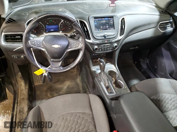 2021 Chevrolet Equinox LT with VIN 3GNAXUEV6MS124002, listed as a Copart auction lot 56940435 with 107,259 mi miles and Salvage title. Bid and sale history available at DreamBid. Image 8.
