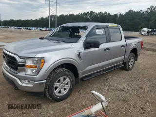 2021 Ford F-150 XL with VIN 1FTFW1E58MFA71291, listed as a Copart auction lot 57894045 with 78,892 mi miles and Salvage title. Bid and sale history available at DreamBid. Image 1.