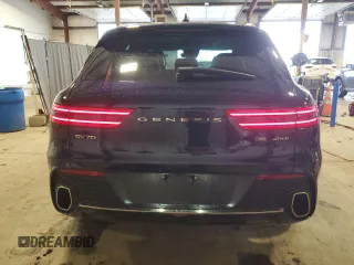 2025 Genesis GV70 2.5T with VIN 5NMMADTB5SH029029, listed as a Copart auction lot 56674305 with 2,959 mi miles and Salvage title. Bid and sale history available at DreamBid. Image 6.
