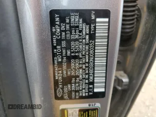 2022 Genesis GV80 с VIN KMUHBDSB0NU080352, выставлен на аукционе Copart как лот 56605035 с пробегом 33 561 миль миль и Списание • Salvage title. История ставок и продаж доступна на DreamBid. Изображение 13.
