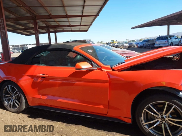 2016 Ford Mustang EcoBoost Premium with VIN 1FATP8UH3G5329740, listed as a IAAI auction lot 41598323 with 101,709 mi miles and . Bid and sale history available at carsss.com. Image 13.