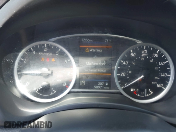 2019 Nissan Sentra SV with VIN 3N1AB7AP3KL614567, listed as a IAAI auction lot 41723674 with 98,971 mi miles and . Bid and sale history available at DreamBid. Image 7.