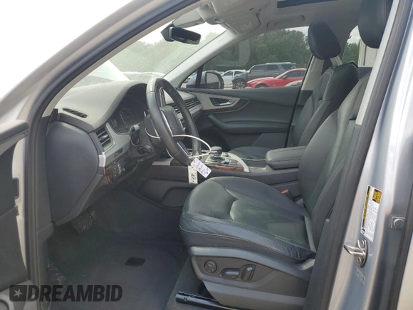 2018 Audi Q7 Premium with VIN WA1AHAF71JD041605, listed as a Copart auction lot 54475345 with 92,267 mi miles and Salvage title. Bid and sale history available at DreamBid. Image 7.