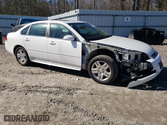 2014 Chevrolet Impala LT with VIN 2G1WB5E36E1172297, listed as a Copart auction lot 48698185 with 167,264 mi miles and Salvage Title. Bid and sale history available at DreamBid. Image 4.