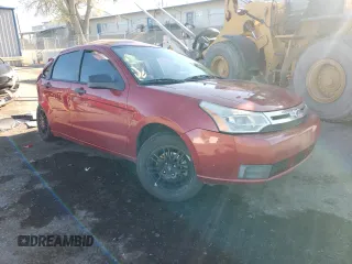 2010 Ford Focus SE with VIN 1FAHP3FN5AW280523, listed as a Copart auction lot 50020715 with 0 mi miles and Salvage Title. Bid and sale history available at carsss.com. Image 4.