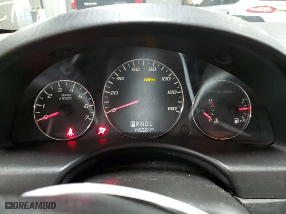 2007 Chevrolet Malibu LTZ with VIN 1G1ZU57N37F179628, listed as a Copart auction lot 38783874 with 145,584 mi miles and Salvage Title. Bid and sale history available at carsss.com. Image 9.