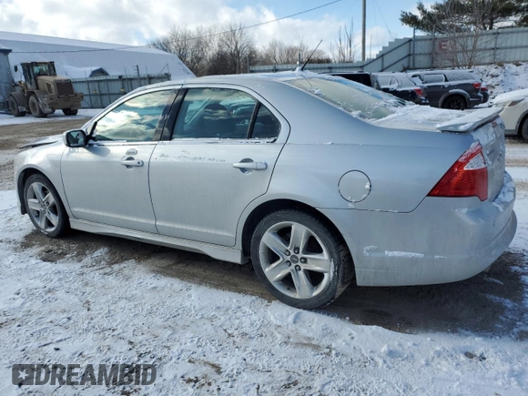 2010 Ford Fusion SPORT with VIN 3FAHP0DC6AR169353, listed as a Copart auction lot 89013355 with 117,063 mi miles and Non Repairable. Bid and sale history available at carsss.com. Image 2.