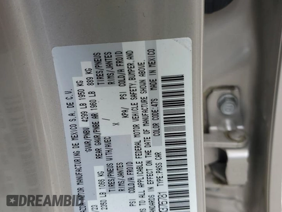 2023 Mazda 3 Premium Plus with VIN 3MZBPBEY9PM376781, listed as a Copart auction lot 61993144 with Not Provided miles and Salvage Title. Bid and sale history available at DreamBid. Image 12.