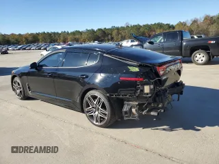 2022 Kia Stinger GT2 with VIN KNAE55LC9N6104515, listed as a Copart auction lot 83811534 with 35,042 mi miles and Salvage Title. Bid and sale history available at DreamBid. Image 2.