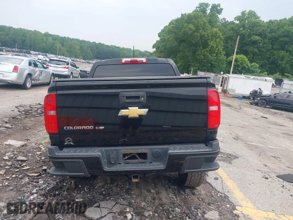 2018 Chevrolet Colorado 2WD Work Truck with VIN 1GCGSBEN1J1168492, listed as a IAAI auction lot 42296229 with 108,714 mi miles and . Bid and sale history available at DreamBid. Image 16.