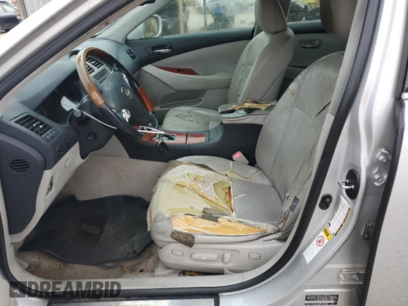 2007 Lexus ES 330 with VIN JTHBJ46G172083579, listed as a Copart auction lot 53836425 with 310,082 mi miles and Salvage Title. Bid and sale history available at DreamBid. Image 7.