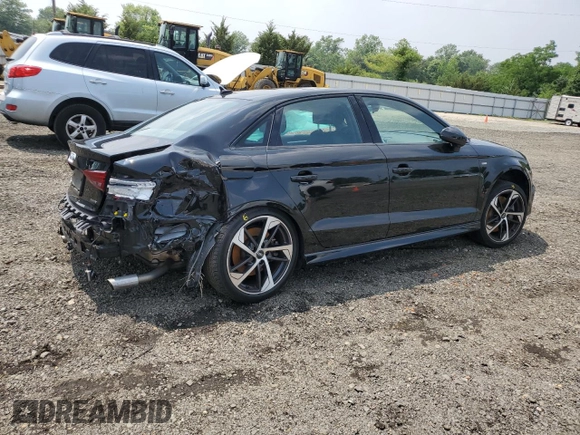 2020 Audi A3 Sedan S line Premium with VIN WAUBEGFF5LA103084, listed as a Copart auction lot 58089763 with 35,895 mi miles. Bid and sale history available at carsss.com. Image 3.