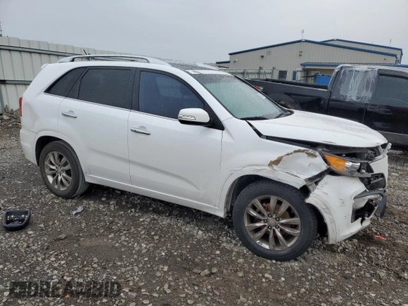 2011 Kia Sorento SX with VIN 5XYKW4A28BG164365, listed as a Copart auction lot 86365784 with 167,961 mi miles and Non Repairable. Bid and sale history available at carsss.com. Image 4.