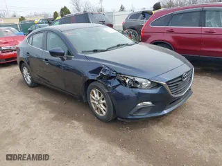 2016 Mazda Mazda3 i Sport with VIN 3MZBM1U76GM242063, listed as a IAAI auction lot 41816775 with 121,039 mi miles. Bid and sale history available at carsss.com. Image 1.