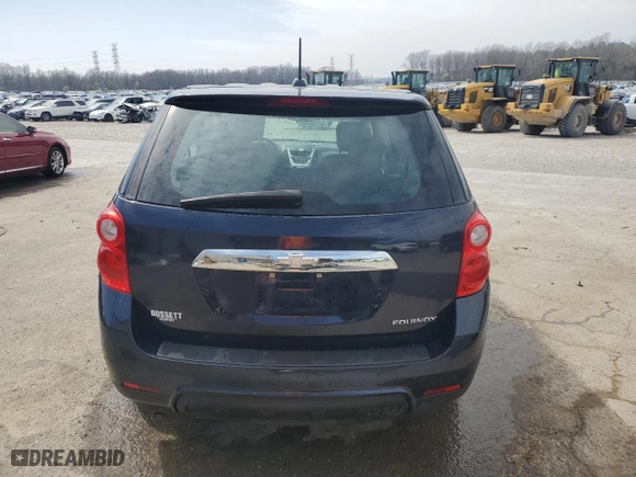 2015 Chevrolet Equinox LS with VIN 2GNALAEK0F1172383, listed as a Copart auction lot 48555905 with 115,229 mi miles and Salvage Title. Bid and sale history available at carsss.com. Image 6.