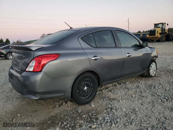 2018 Nissan Versa Sedan SV with VIN 3N1CN7AP7JL861668, listed as a Copart auction lot 75946124 with 95,851 mi miles and Salvage Title. Bid and sale history available at carsss.com. Image 3.