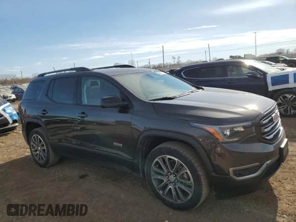 2017 GMC Acadia SLT with VIN 1GKKNVLS0HZ211134, listed as a Copart auction lot 46927815 with 98,126 mi miles and Salvage Title. Bid and sale history available at carsss.com. Image 4.