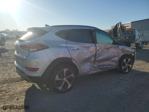 2017 Hyundai Tucson Limited with VIN KM8J3CA23HU388371, listed as a Copart auction lot 46990785 with 100,617 mi miles and Clean Title. Bid and sale history available at carsss.com. Image 3.