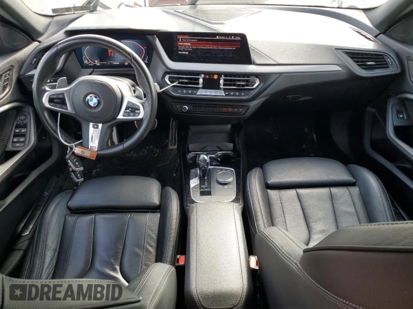 2020 BMW 2 Series M235i xDrive with VIN WBA13AL00L7F42644, listed as a Copart auction lot 47357165 with 32,863 mi miles and Salvage Title. Bid and sale history available at carsss.com. Image 8.