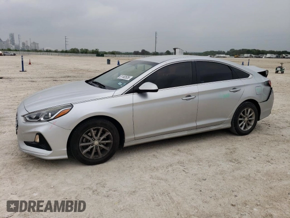 2019 Hyundai Sonata SE with VIN 5NPE24AFXKH766706, listed as a Copart auction lot 51182525 with 86,670 mi miles and Salvage Title. Bid and sale history available at carsss.com. Image 1.