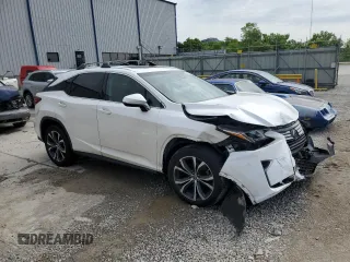 2019 Lexus RX 350 with VIN 2T2BZMCA8KC171500, listed as a Copart auction lot 57032665 with 107,849 mi miles and Salvage title. Bid and sale history available at DreamBid. Image 4.