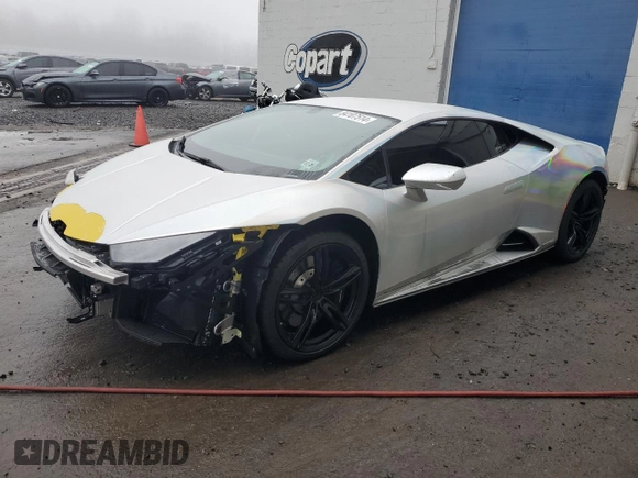 2020 Lamborghini Huracan с VIN ZHWUF5ZF6LLA14566, выставлен на аукционе Copart как лот 84107514 с пробегом 10 503 миль миль и Списание • Salvage title. История ставок и продаж доступна на DreamBid. Изображение 1.