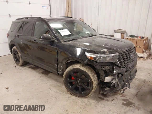 2020 Ford Explorer ST with VIN 1FM5K8GC9LGB62795, listed as a IAAI auction lot 41653143 with 75,322 mi miles and . Bid and sale history available at DreamBid. Image 1.
