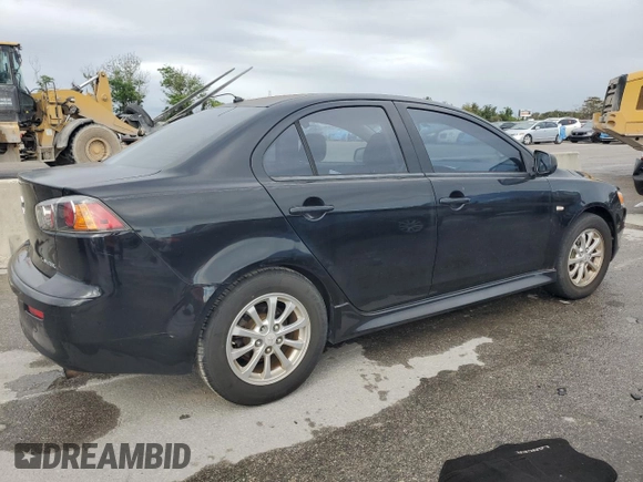 2012 Mitsubishi Lancer ES with VIN JA32U2FU7CU025475, listed as a Copart auction lot 78809774 with 165,615 mi miles and Salvage Title. Bid and sale history available at DreamBid. Image 3.