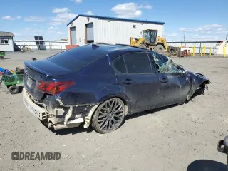 2015 Lexus GS 350 with VIN JTHCE1BL6FA006009, listed as a Copart auction lot 53400735 with 65,385 mi miles and Salvage Title. Bid and sale history available at carsss.com. Image 3.