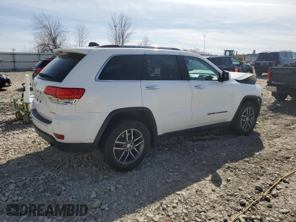 2018 Jeep Grand Cherokee Limited with VIN 1C4RJFBG4JC129635, listed as a Copart auction lot 53292925 with 118,522 mi miles and Non Repairable. Bid and sale history available at carsss.com. Image 3.