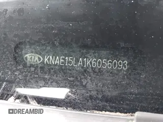 2019 Kia Stinger with VIN KNAE15LA1K6056093, listed as a IAAI auction lot 41620911 with 99,295 mi miles and . Bid and sale history available at DreamBid. Image 9.
