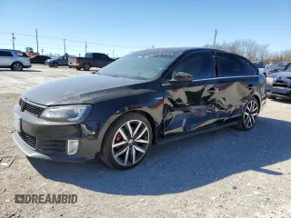 2014 Volkswagen Jetta GLI Edition 30 with VIN 3VW4S7AJ4EM325666, listed as a Copart auction lot 47444345 with 182,665 mi miles and Salvage title. Bid and sale history available at DreamBid. Image 1.
