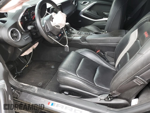 2018 Chevrolet Camaro 2SS with VIN 1G1FH1R73J0138621, listed as a Copart auction lot 51983115 with 77,634 mi miles and Salvage title. Bid and sale history available at DreamBid. Image 7.