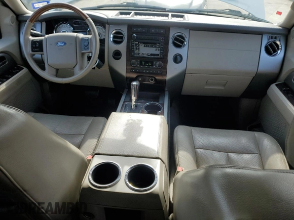 2007 Ford Expedition EL Limited with VIN 1FMFK19537LA02466, listed as a Copart auction lot 44573265 with 59,336 mi miles and Salvage Title. Bid and sale history available at carsss.com. Image 8.