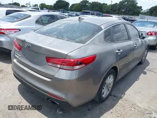 2016 Kia Optima LX with VIN 5XXGT4L32GG073267, listed as a IAAI auction lot 37153293 with 193,858 mi miles. Bid and sale history available at carsss.com. Image 4.