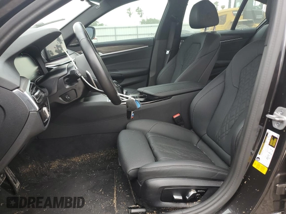 2023 BMW 5 Series 540i with VIN WBA53BJ04PCL88945, listed as a Copart auction lot 51529275 with Not provided miles and Salvage title. Bid and sale history available at DreamBid. Image 7.