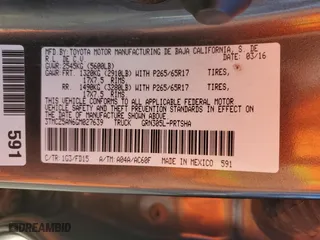 2016 Toyota Tacoma SR with VIN 3TMCZ5AN6GM027639, listed as a Copart auction lot 46882695 with 163,979 mi miles and Salvage Title. Bid and sale history available at carsss.com. Image 12.
