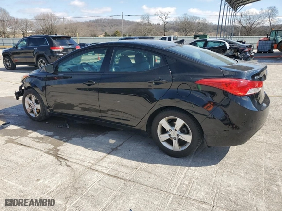 2013 Hyundai Elantra Limited with VIN 5NPDH4AE0DH426324, listed as a Copart auction lot 48180625 with 118,633 mi miles and Salvage Title. Bid and sale history available at carsss.com. Image 2.