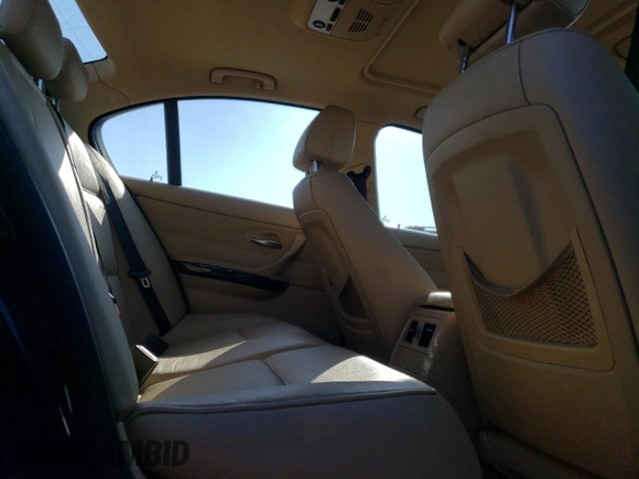 2007 BMW 3 Series 328i with VIN WBAVA33547KX81497, listed as a Copart auction lot 52228215 with 74,123 mi miles and Salvage Title. Bid and sale history available at carsss.com. Image 10.