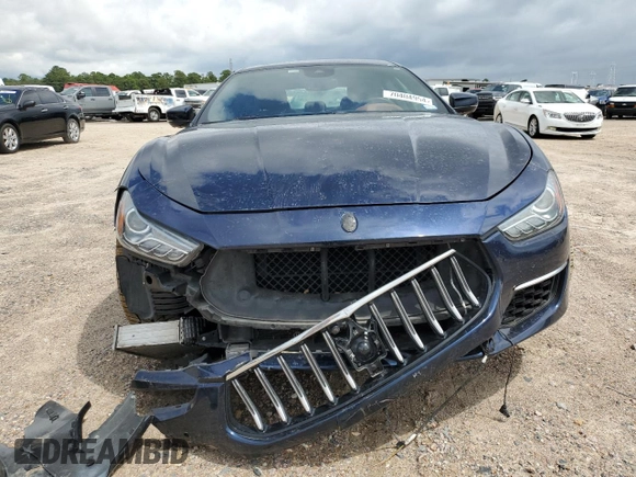 2022 Maserati Ghibli with VIN ZAM57XSA9NX391448, listed as a Copart auction lot 70404954 with 91,611 mi miles and Salvage Title. Bid and sale history available at carsss.com. Image 5.
