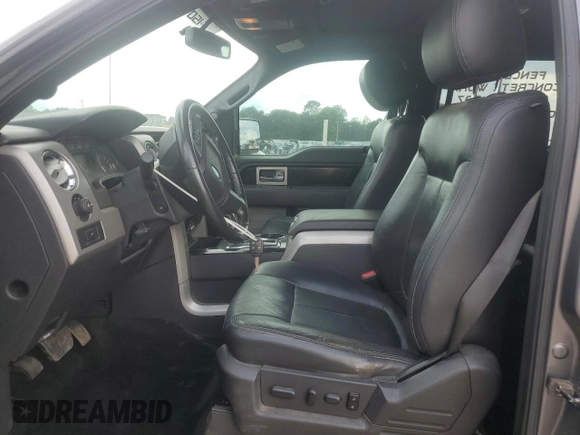 2012 Ford F-150 XL with VIN 1FTFW1ET5CFC70747, listed as a Copart auction lot 56625225 with 222,001 mi miles and Salvage title. Bid and sale history available at DreamBid. Image 7.