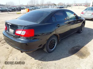2009 Mitsubishi Galant ES with VIN 4A3AB36F49E001967, listed as a IAAI auction lot 41763760 with 84,297 mi miles. Bid and sale history available at carsss.com. Image 4.