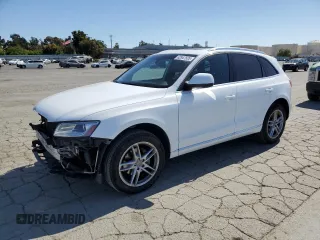 2014 Audi Q5 Premium Plus with VIN WA1LFAFP8EA020451, listed as a Copart auction lot 62947505 with 151,126 mi miles and Salvage title. Bid and sale history available at DreamBid. Image 1.