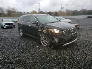 2016 Kia Sorento SXL z VIN 5XYPKDA19GG012725, wystawiony jako Copart lot #80313254 z przebiegiem 86 852 mil mil oraz Szkoda całkowita • Salvage title. Historia ofert i sprzedaży dostępna na DreamBid. Obrazek 12.