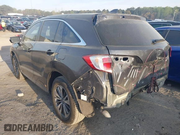 2016 Acura RDX Advance with VIN 5J8TB3H71GL011948, listed as a IAAI auction lot 41894154 with 61,455 mi miles and . Bid and sale history available at DreamBid. Image 3.