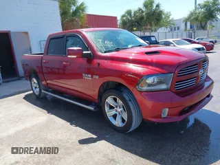 2014 Ram 1500 Sport z VIN 1C6RR6MT7ES339913, wystawiony jako IAAI lot #41982794 z przebiegiem 181 082 mil mil oraz . Historia ofert i sprzedaży dostępna na DreamBid. Obrazek 1.